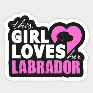 Love Your Labrador Sticker